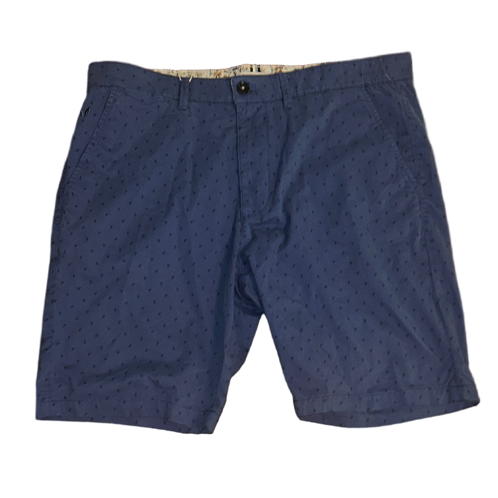 NWT: Cactus Man Blue Shorts: Size 36
